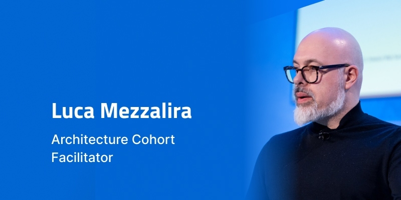 InfoQ Certified Architect Program for Senior Architects event artwork