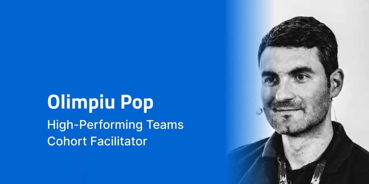 Online InfoQ High-Performing Teams Program event artwork
