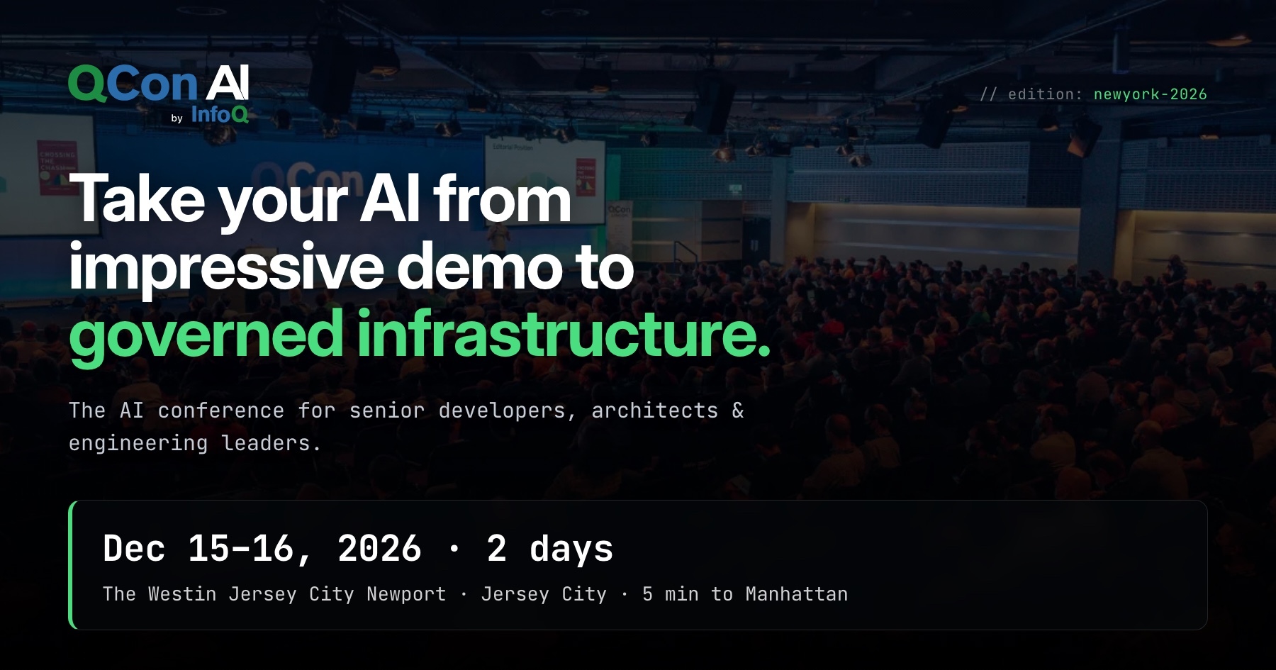 QCon AI New York event artwork